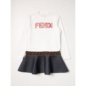 giubbino fendi bianco|Fendi Bambini .